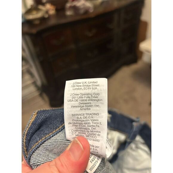 Madewell Women's Mid-Rise Skinny Jeans Blue Size 31 Dark Wash - Picture 7 of 8